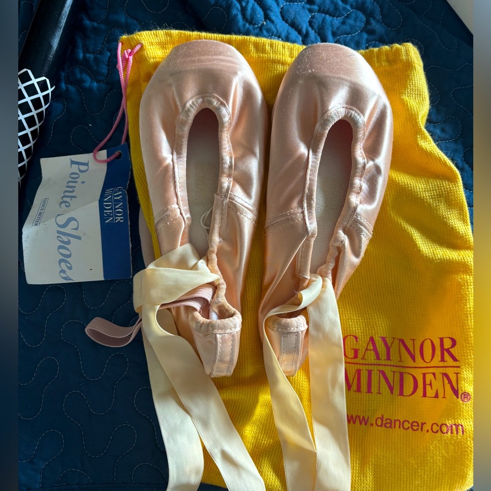 Used Gaynor Minden and Ariel Pink Pointe Shoes